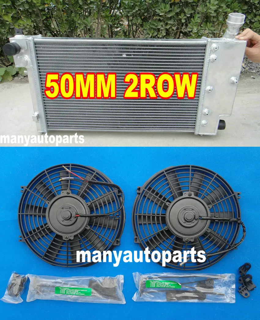 Алюминиевый радиатор с вентилятором для PEUGEOT 106 GTI и Rally // CITROEN SAXO/VTR 1991 2001|radiator with