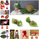Moeble Sleepy Snailдетский реквизит для фотосессии, вязаная шапочка для мальчиков и девочек, Детский костюм ручной работы, комплект одежды с героями мультфильмов для малышей, распродажа