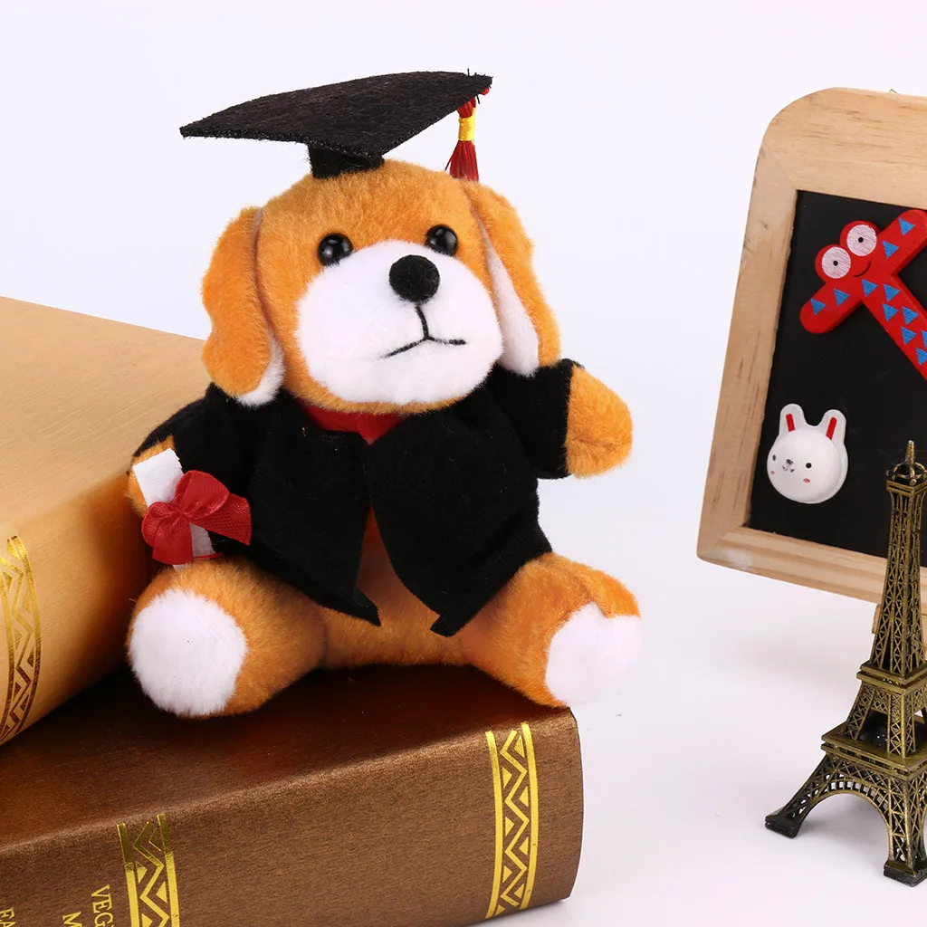 Подарки для вас класс 2019 плюшевая выпускная игрушка с шапкой и платьем T621|Мягкие