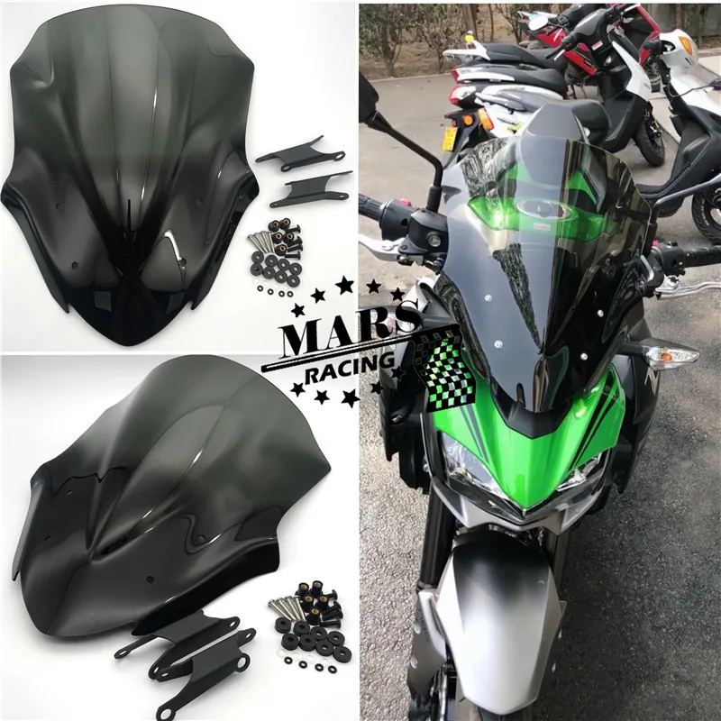 Козырёк для ветрового стекла мотоцикла подходит Kawasaki Z900 2017 2018 2019 17 18 19|Козырьки от