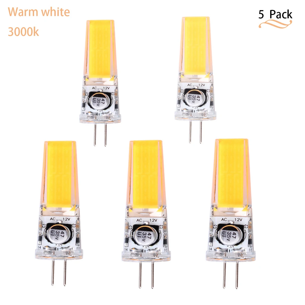 G4 COB с регулируемой яркостью AC12V DC12V светильник лампа 3 Вт 5 7 9 Высокое качество