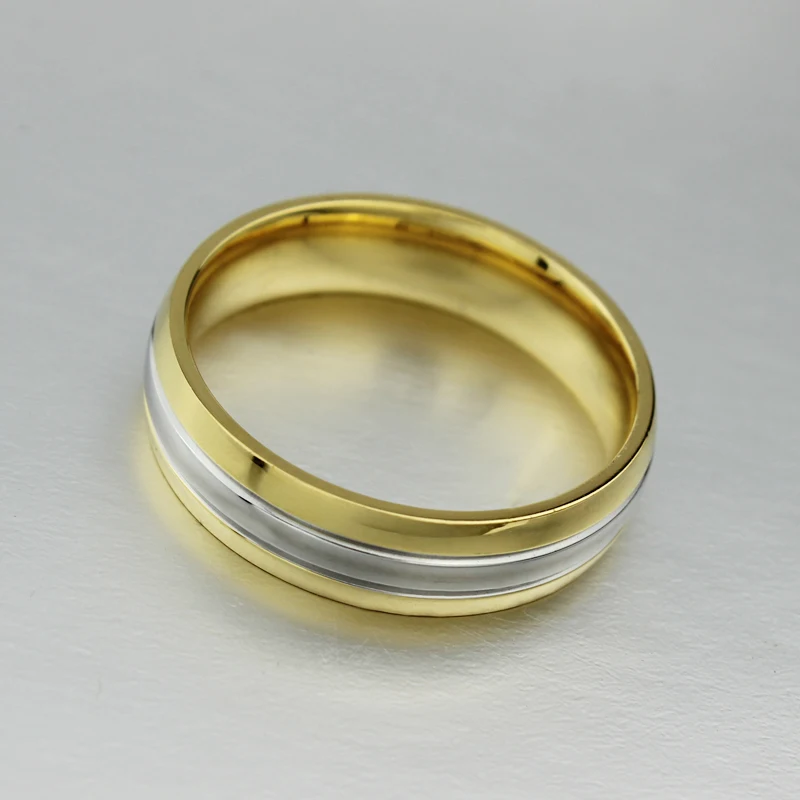 New Style Titanium Steel Creative Design Oblique Inlaid Zircon Rings For Women Men Couple Wedding Romantic Jewelry Gift RS035 | Украшения и