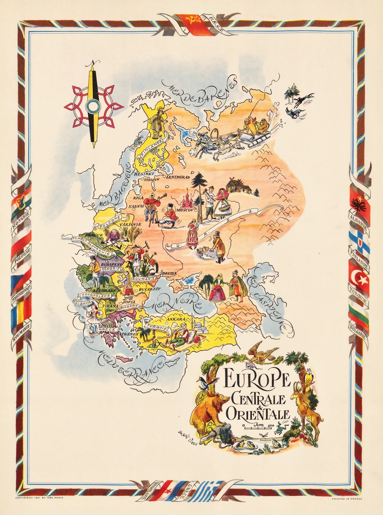 Постер с винтажной картой Польша (1817) классические холщовые картины винтажные