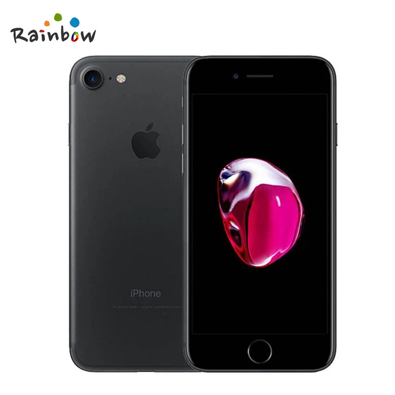 Apple iPhone 7 IOS четырехъядерный 2 Гб ОЗУ 12,0 МП камера 4K видео 4G LTE мобильный телефон с отпечатком пальца Touch ID