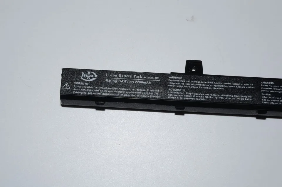 JIGU 14,8 в ноутбука Батарея A41N1308 A31N1319 0B110-00250100 для Asus X451 X551 X451C X451CA X551C X551CA серии