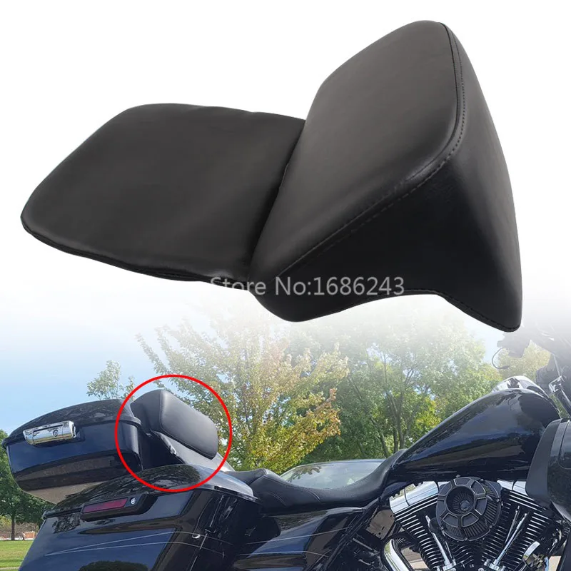 

Черная накладка на спинку сиденья для Harley Touring 2014-2019 Ultra Electra Glide Street