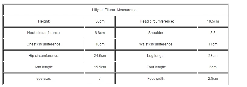 Новое поступление куклы BJD Lillycat Ellana Radicelle, фигурки из смолы, 1/3 голые игрушки, подарок на Рождество или день рождения, Oueneifs