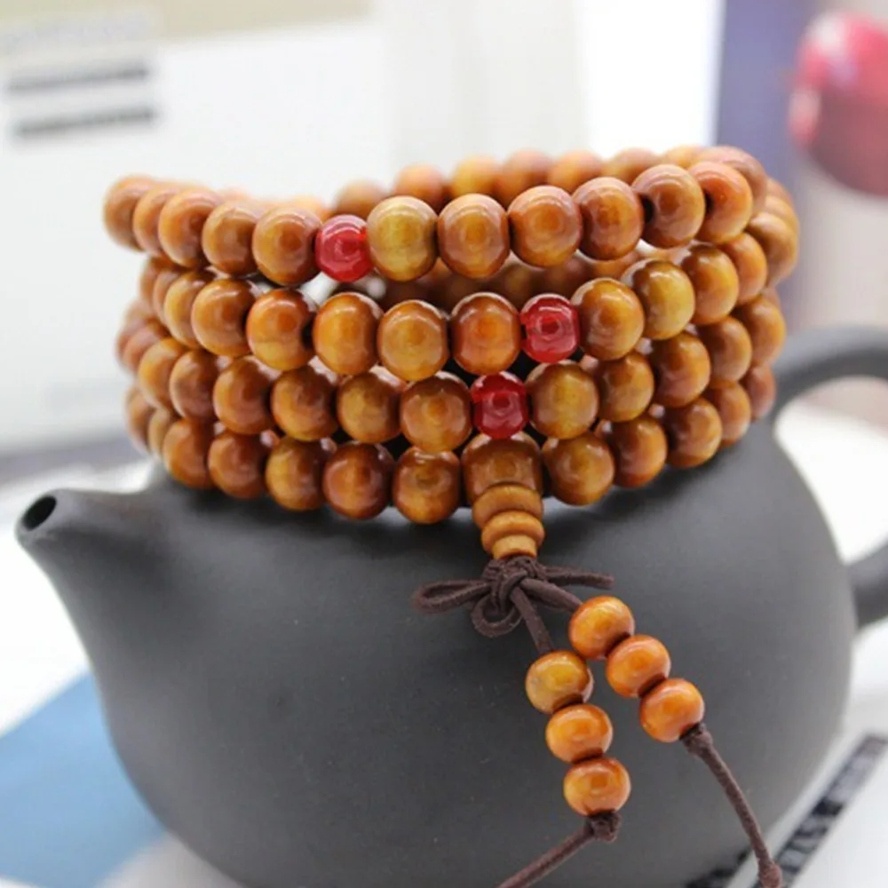 Мужские и женские браслет из деревянных бусин Рэперы ювелирные подарки