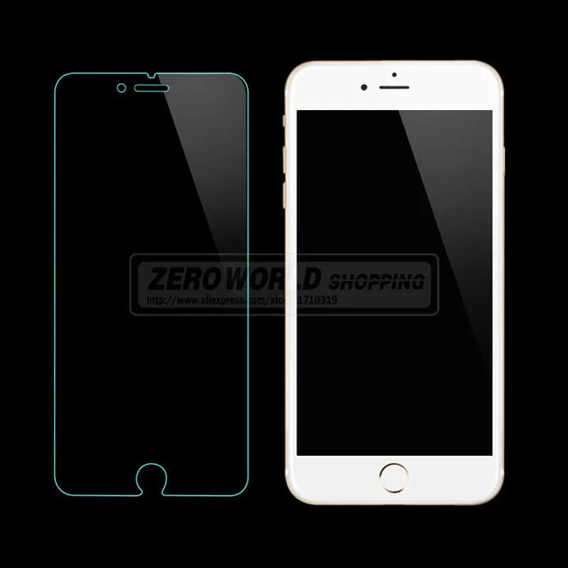 2.5D 0 3 мм 9H закаленное стекло для защиты экрана iPhone 6 6s Plus / 7 8 Premium HD закаленные