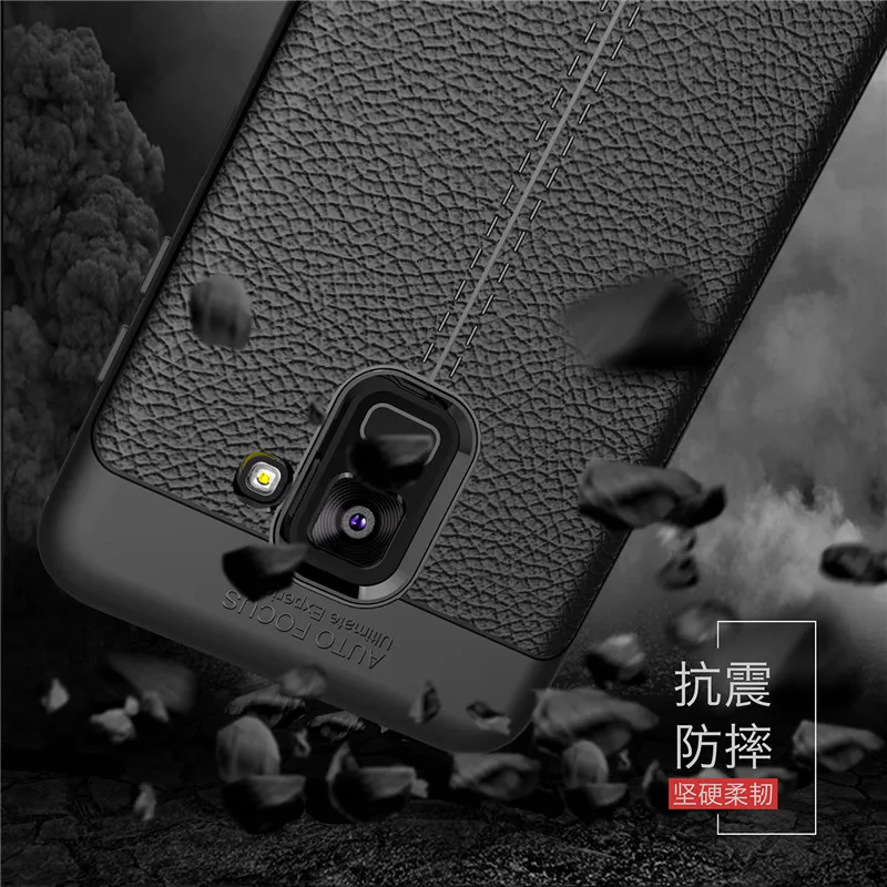 Luxury Litchi Leather Case Cover For Coque Samsung Galaxy Grand Prime G530 S Duos Slim TPU Phone Bag Back |