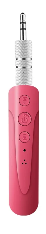Pink HEONYIRRY беспроводной Bluetooth 4,2 3,5 мм разъем Aux аудио приемник адаптер музыкальный приемник MP3 плеер Автомобильный Bluetooth комплект - Цвет: Pink