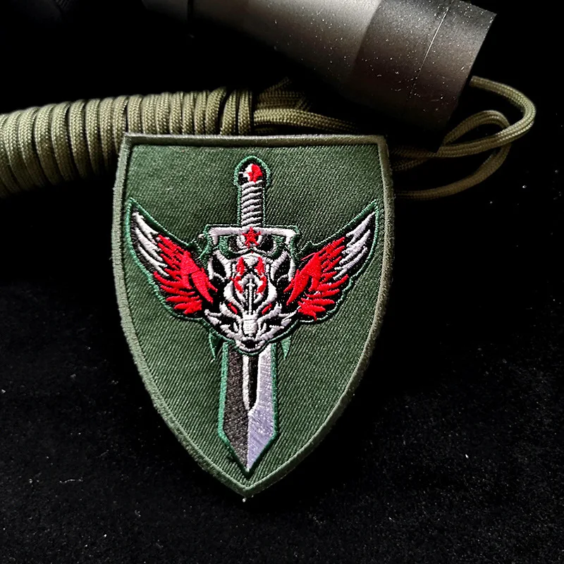 3 шт. нашивка с вышивкой военный волк Боевая тактическая Волшебная повязка на