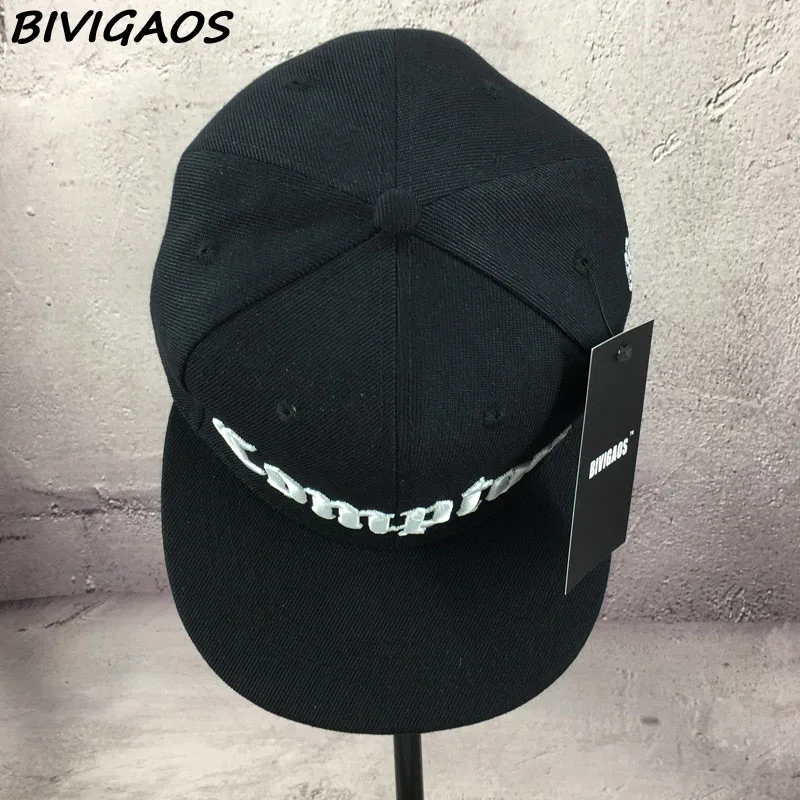 Бейсболки BIVIGAOS Snapback Chapeu Masculino Touca бейсболки в стиле хип хоп|baseball cap|baseball cap fashionfashion