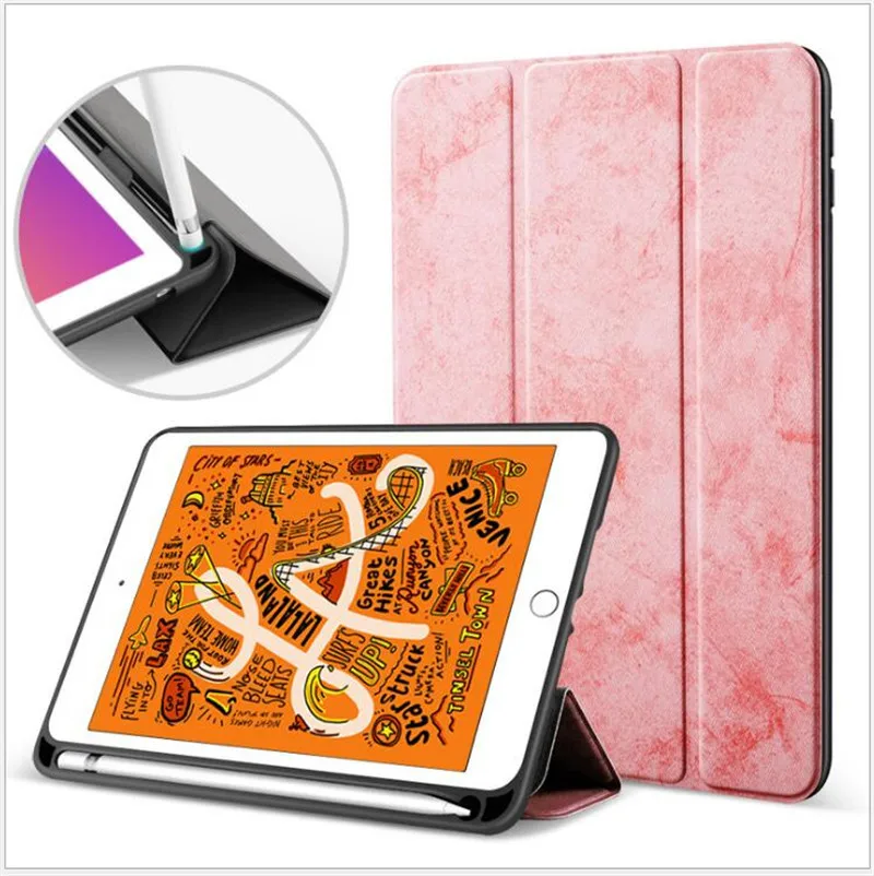 pink Для iPad Pro 10,5 чехол для iPad Air чехол Funda с держателем карандашей противоударный смарт-Обложка для планшета для iPad Air 3 10," Чехол - Цвет: pink