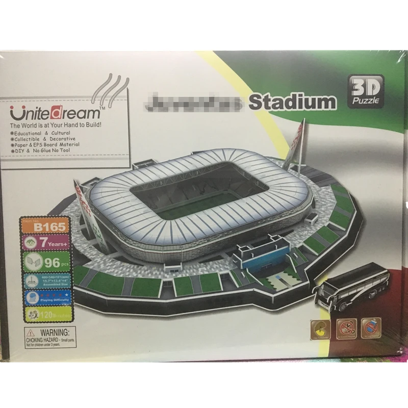 Классический пазл 3D архитектура стадион Италия F. C. Алессандро футбольные стадионы игрушечные масштабные модели наборы строительный бумажный