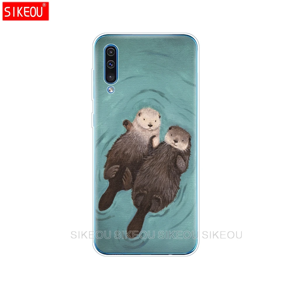 Для samsung Galaxy A50 силиконовый прозрачный Футляр задняя крышка чехол для телефона для samsung A50 A505 A505F SM-A505F мягкий чехол 6,4" - Цвет: 33800
