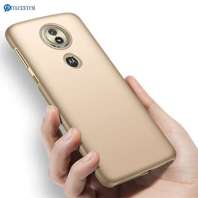 KIYLCZXYCM для Motorola Moto G6 Играть чехол Ультратонкие масляной печатная красный PC задняя