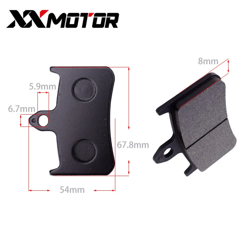 Передние тормозные колодки Дисковые Диски для Honda VFR400 NC30 MC30 RVF400 MC35 NC35 NSR250 P3 Hornet250 RVF