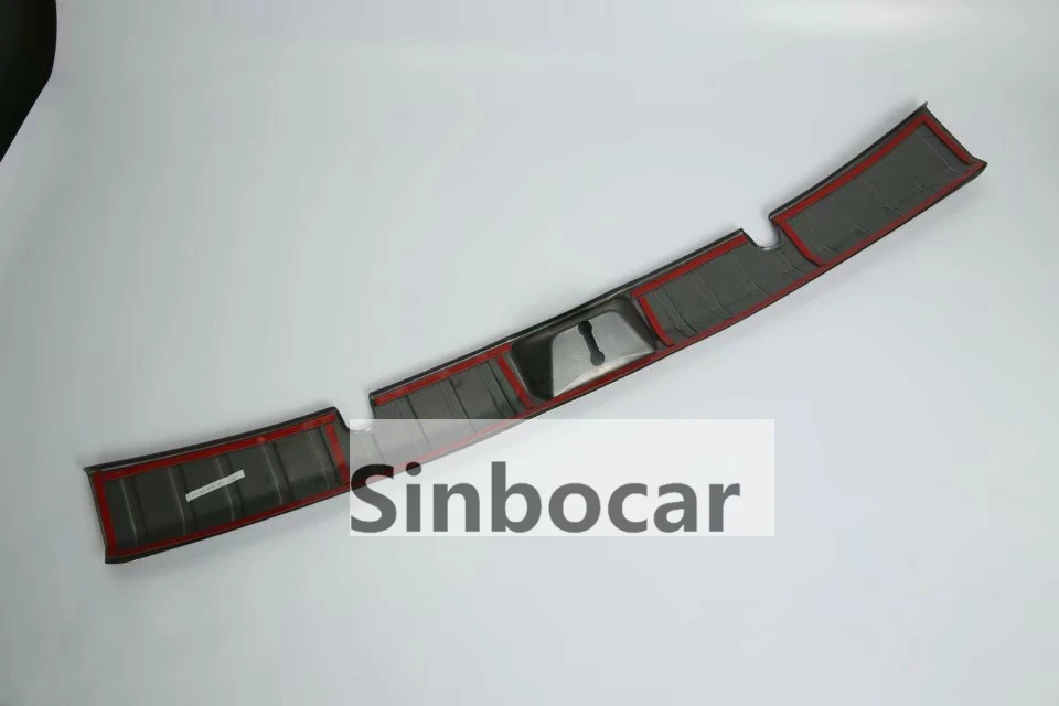 Внутренняя накладка покрышка заднего бампера из нержавеющей стали для Subaru XV черный
