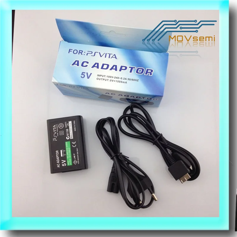 Блок питания переменного тока с USB кабелем для PlayStation Vita PSVITA 2000 (ЕС/США плюс)|supplies
