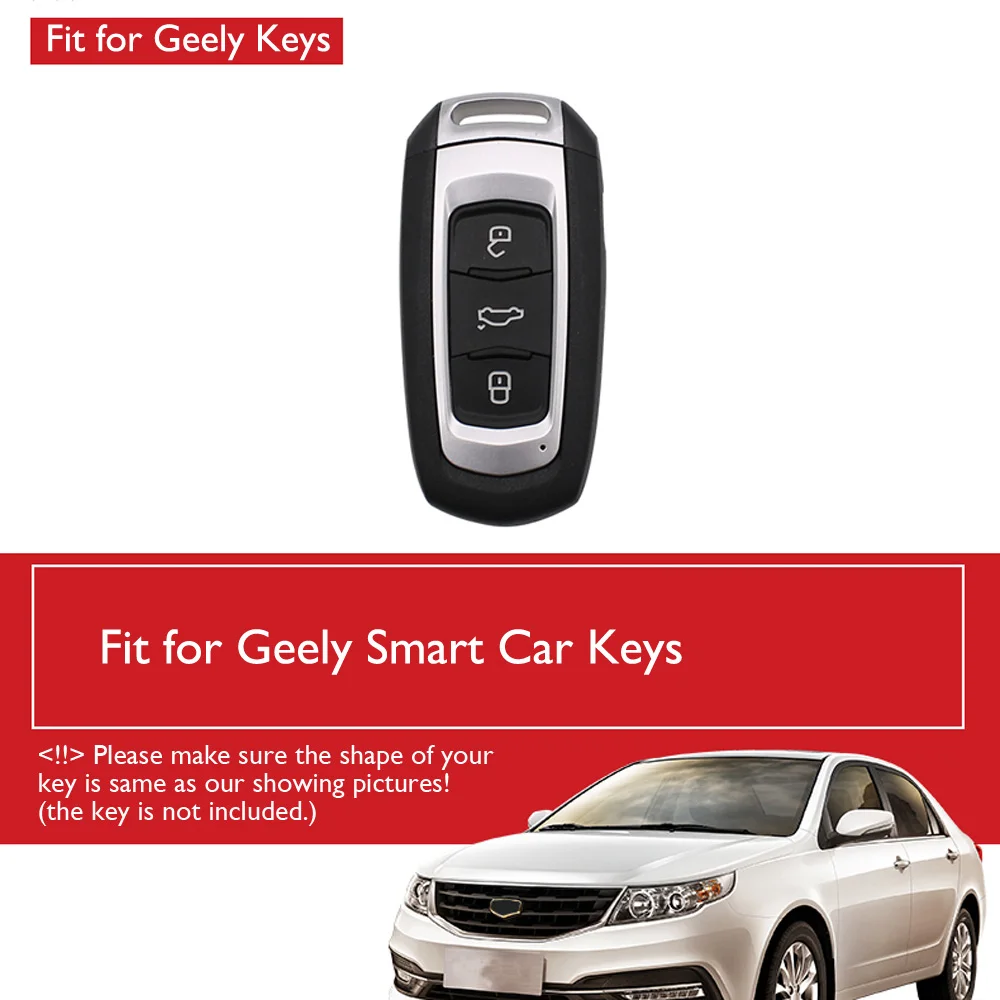 Чехол для автомобильных ключей из цинкового сплава Geely Emgrand GL GS X7 EX7 GT GC9 Borui GE Атлас
