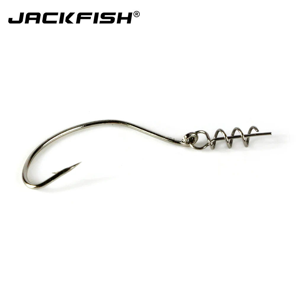 JACKFISH 50 шт./лот соединитель для мягкой приманки фиксированные булавки защелка