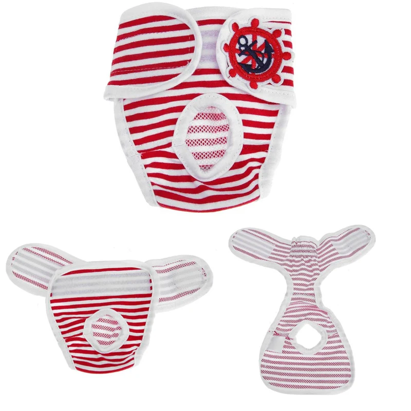 Шорты для собак щенков кошек маленьких физиологические штаны трусики санитарные