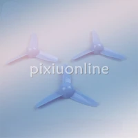 diy use ds737b diameter 80mm three bladed propeller model airplane car propeller free usa shipping