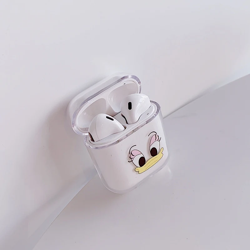 Симпатичные Bluetooth беспроводные наушники чехол для apple AirPods защитный Аксессуары