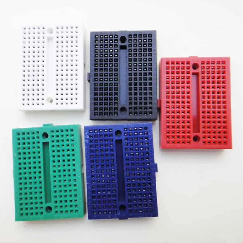 

1pc J392 Colorful Plastic DIY Circuit Baseboard PCB Suit Board Model Electric Making Free Shipping Russia