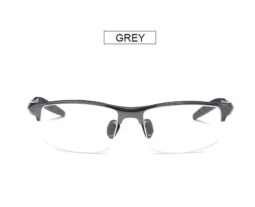 Grey COASER хорошие спортивные Для мужчин Очки Рамки TR90 легче чтения рецепт оптический глаз Очки Компьютер очки прозрачные линзы - Цвет оправы: Grey