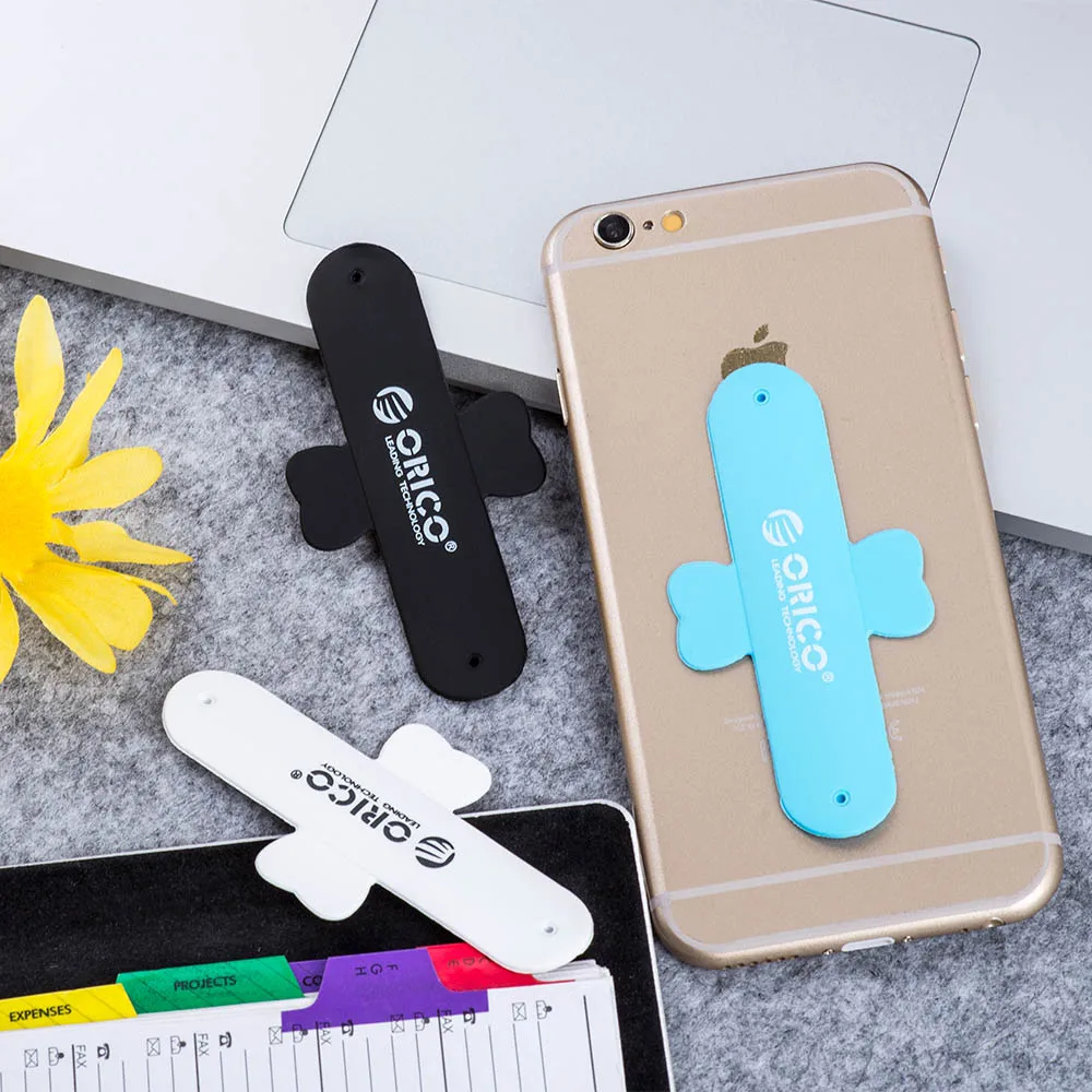 ORICO Mini Touch U One Touch, силиконовая подставка, кольца на палец, универсальный портативный держатель для телефона для iPhone 6, 5S, 7, samsung, планшет