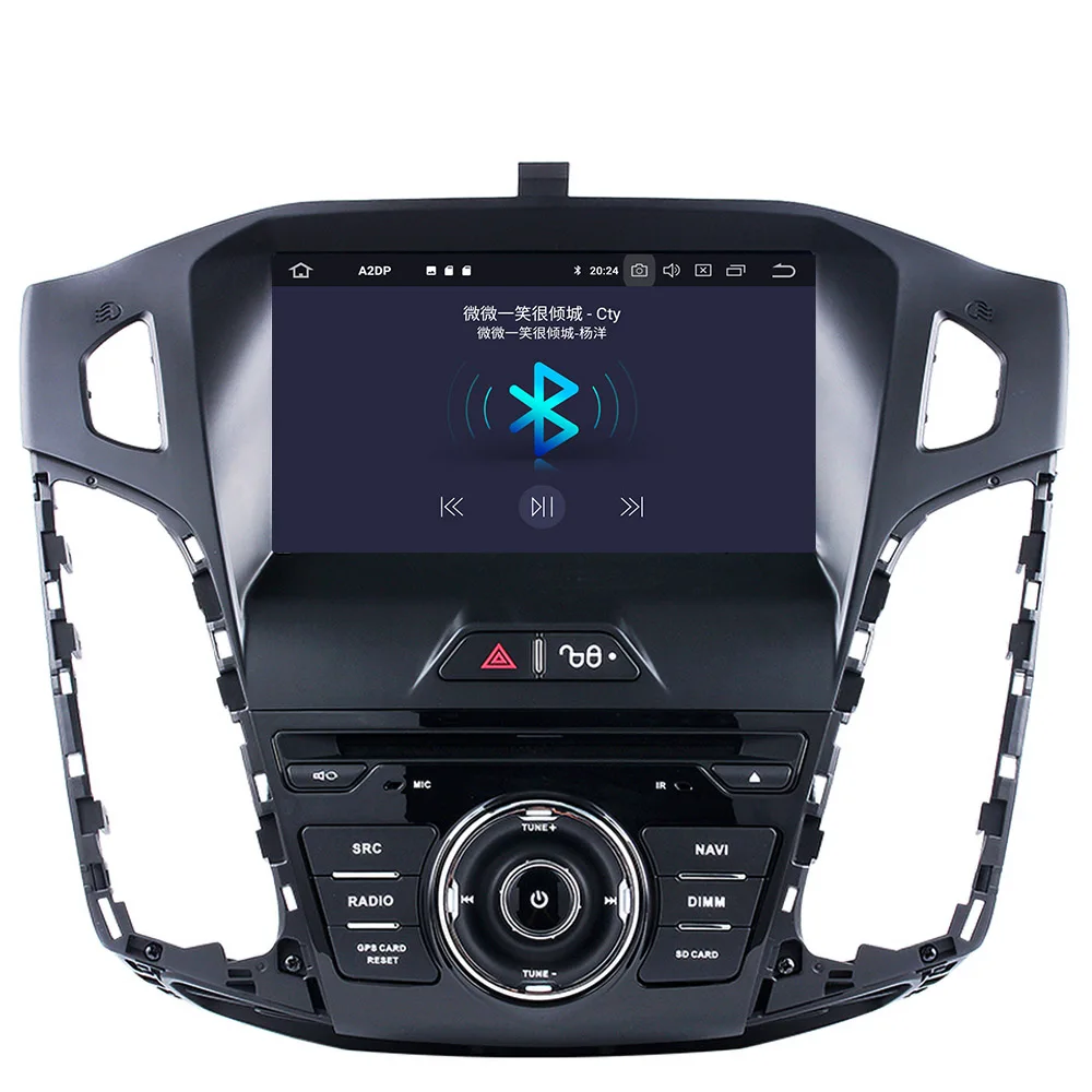 Android 9 0 gps навигации автомобиля DVD плеер для Ford Focus 2011 2012 2014 автомобилей радио Авто