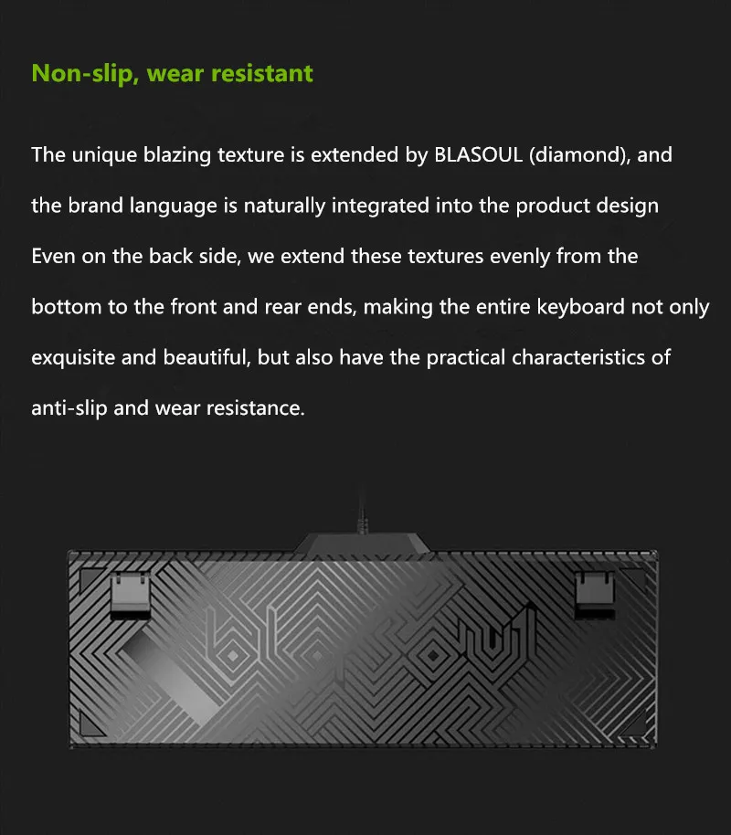 Xiaomi Youpin blasul Y520 игровая механическая клавиатура 104 клавиш 15 RGB подсветка Cherry MX Переключатель 1000 Гц 1,8 м механическая клавиатура