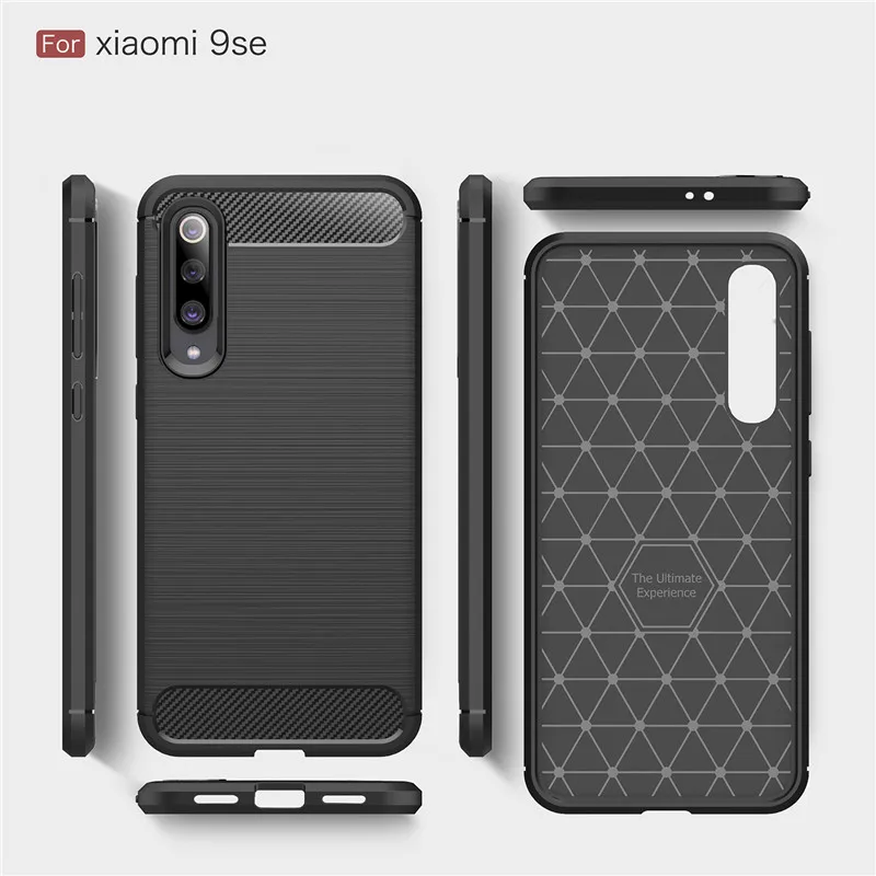 Для Xiaomi Mi 9 SE чехол для мягкий телефона силиконовый жесткий задняя крышка Fundas