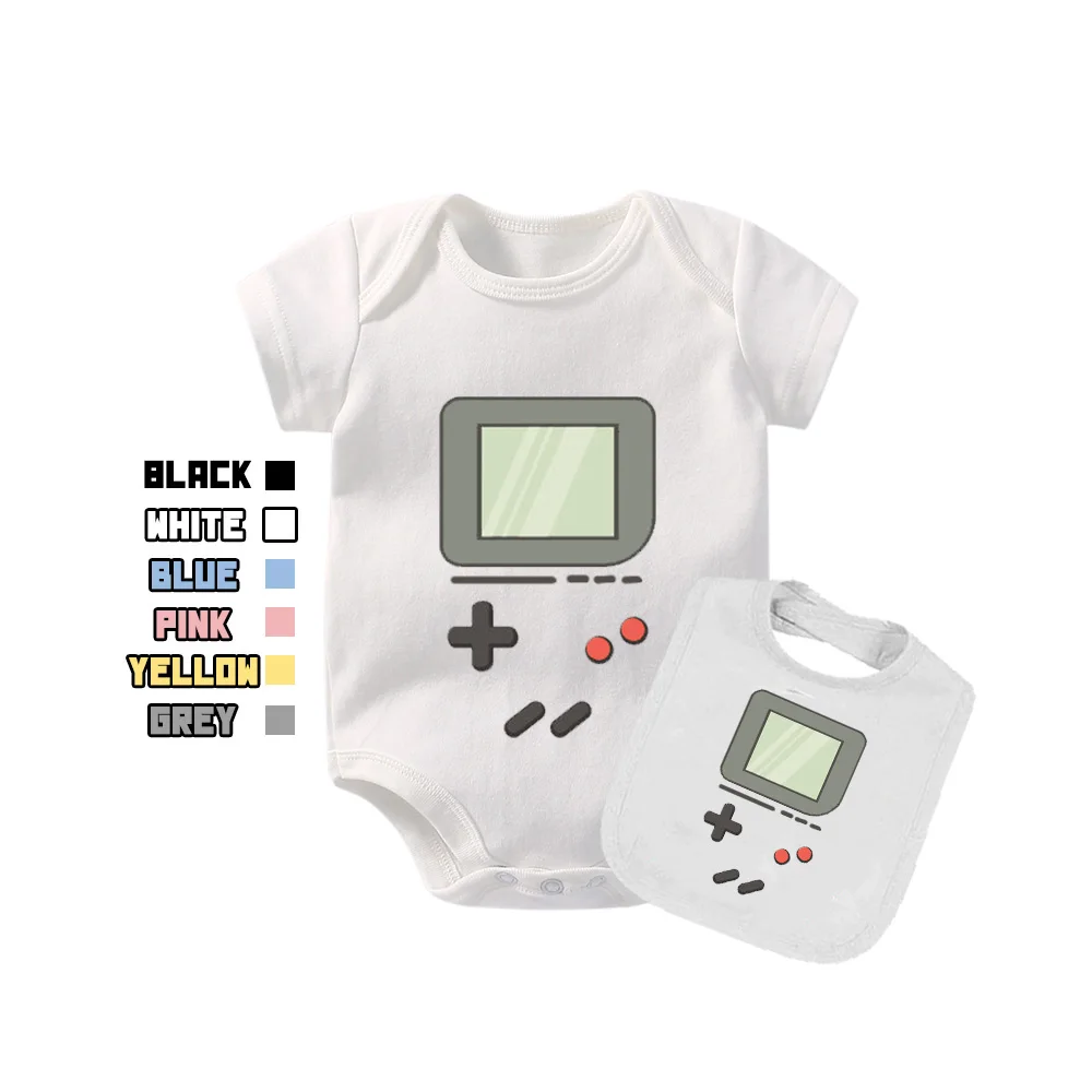 culbutomind Baby Bodysuit Fun Toddler Shirt Game for Girls Boys with Bibs Free | Bodysuits