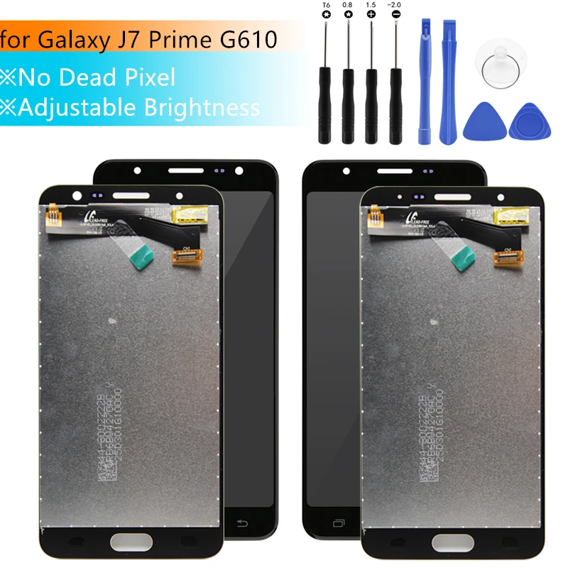 ЖК дисплей для SAMSUNG GALAXY J7 Prime G610 G610F G610M on7 2016 с сенсорным экраном сменный экран