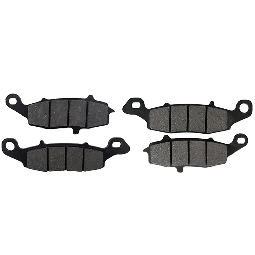 Front Pads Set Мотоциклетные передние и задние диски тормозных колодок комплект для KAWASAKI ER6F EX650 ER6N ER650 2006-2011 KLE650 Versys 2007-2011 Z750S ZR750 - Цвет: Front Pads Set