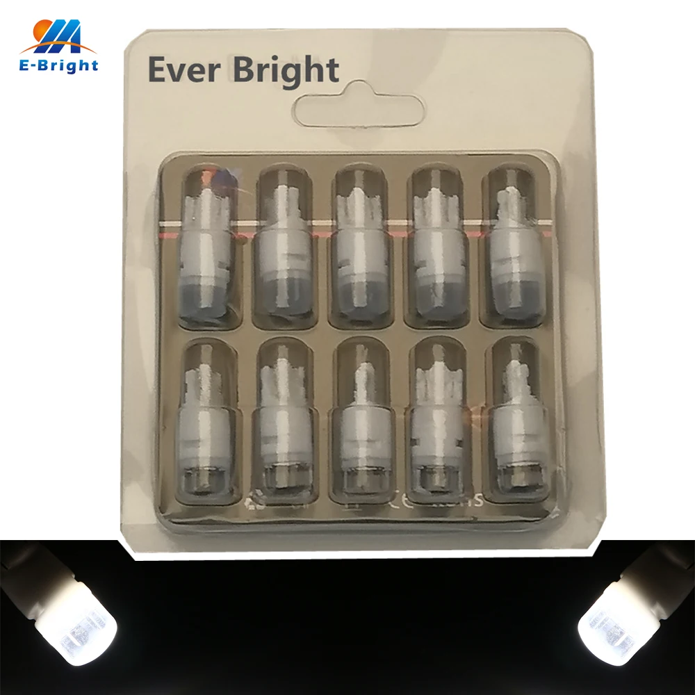 YM E-Bright Новые 10 шт. T10 W5W 3030 2 SMD керамические 194 168 автомобильные лампы 12 В DC светильник белый синий желтый 120 люменов