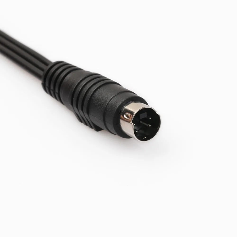 4 Pin S Video To 3 RCA Female TV Adapter Cable Works With All VGA Interface 1214#2 |
