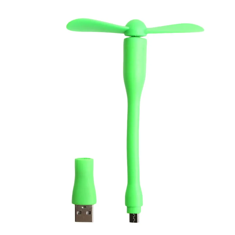 Портативный Гибкий USB мини охлаждающий вентилятор кулер для настольного