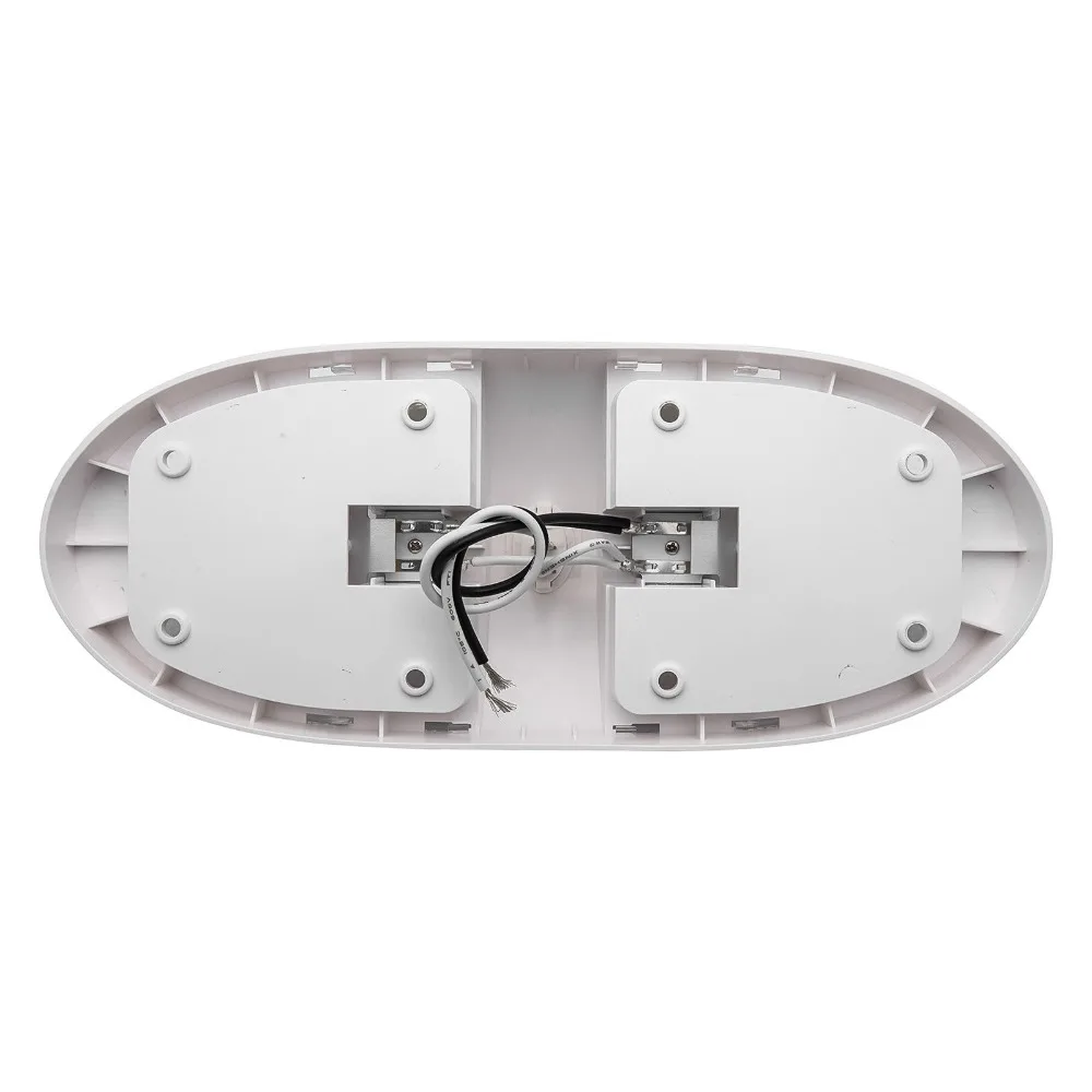 2pcs RV светодиодный 12 V 4W светильник потолочный кемпер прицеп морской одиночный купол светильник 12 вольт