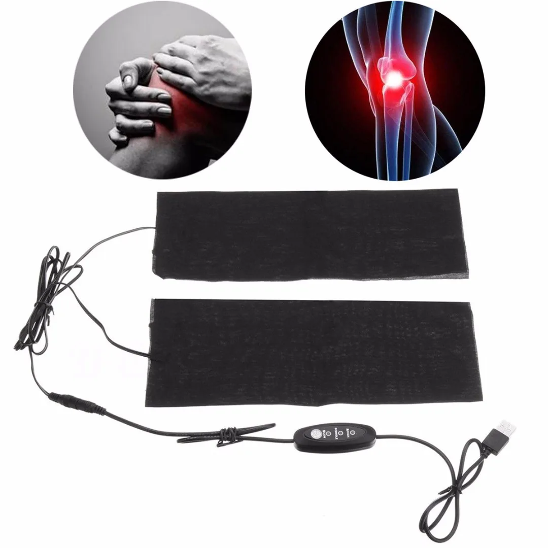 

9W Electric Heating Pad Thermal Warm Trousers Knee 3 Gear Thermostat Mode