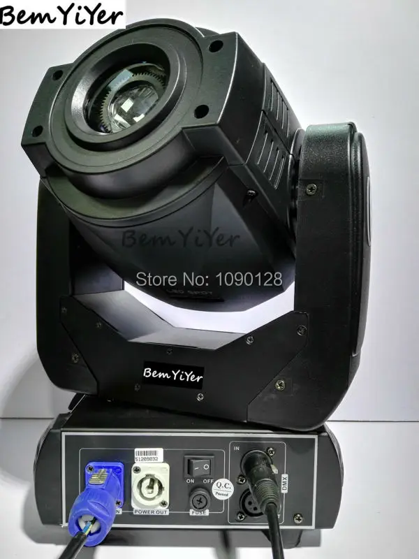 2 шт./лот 90 Ватт led spot gobo moving head light/3 призмовый/цветной wheel/pattern effect/15CH DMX/dj