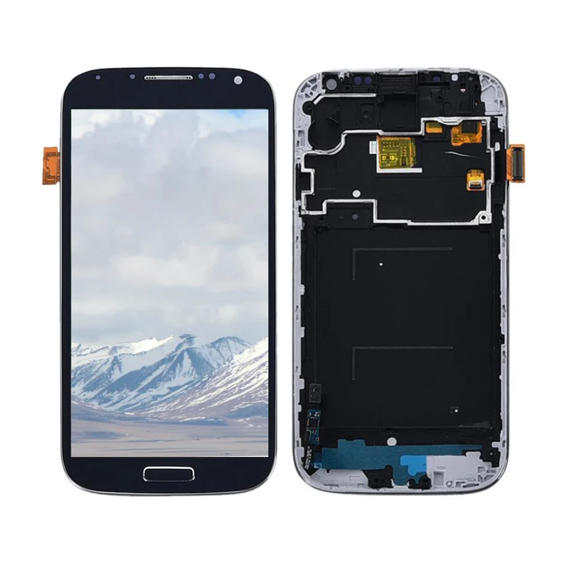 S4 lcd для SAMSUNG Galaxy S4 экран дисплея i9505 i9500 i9505 i9506 i9515 i337 lcd сенсорный экран дигитайзер с рамкой I9500 lcd
