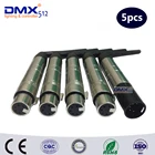 DHL Бесплатная доставка, 5-контактный беспроводной контроллер ссветильник XLR DMX512