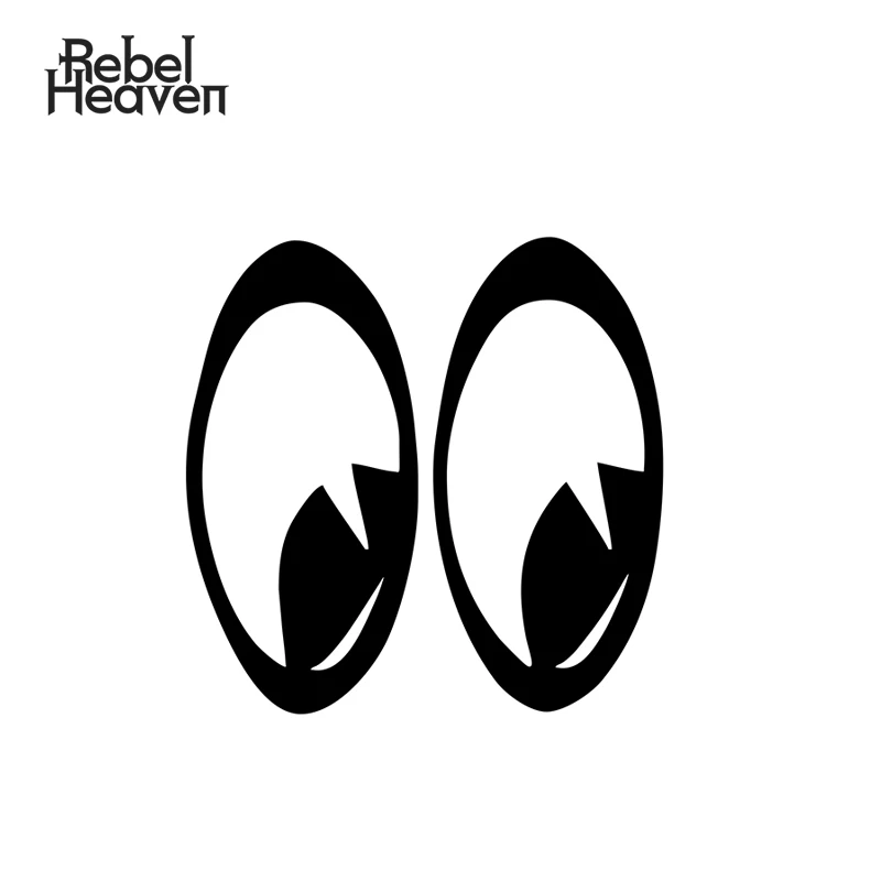 Rebel Heaven забавный стикер для автомобиля JDM мультфильм милые глаза Сделано в США