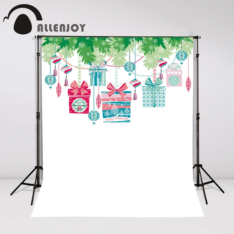 Allenjoy фоны для фотосъемки винтажный подарок Зимний милый детский праздничный