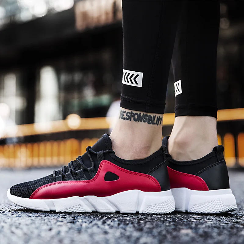 Men Casual Shoes Sneakers Brand Male Mesh Flats Loafers Slip On Big Size Breathable Spring Autumn | Обувь