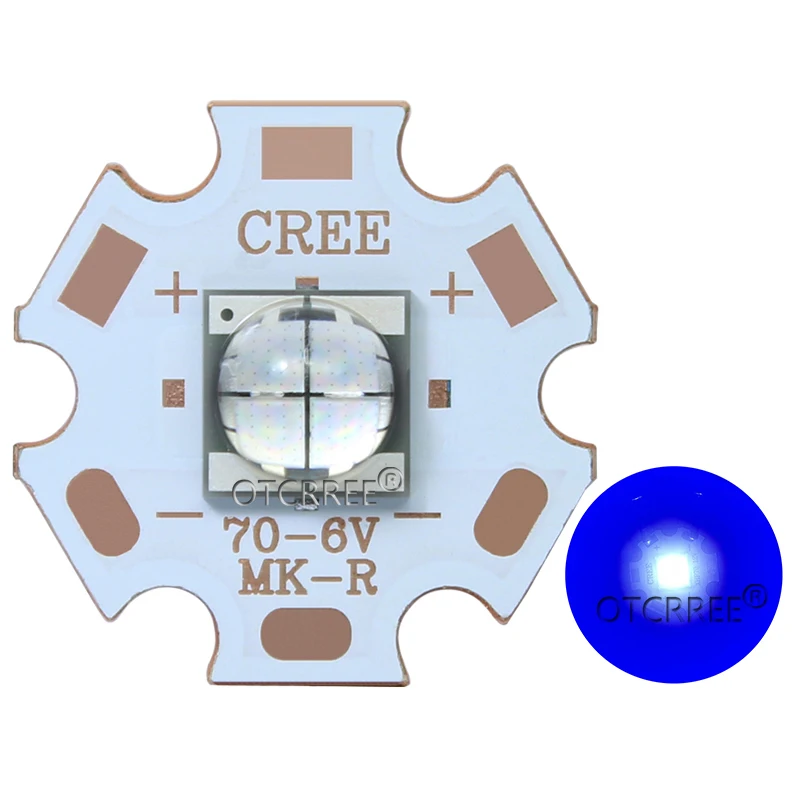 1 шт. 7070 20 Вт 6V12V светодиодный сменный Cree XHP70.2 XHP50.2 светодиодный излучатель холодный белый 6500K автомобильный светильник диодный чип светильник с медной печатной платой